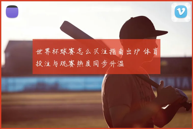 世界杯球赛怎么买注指南出炉 体育投注与观赛热度同步升温