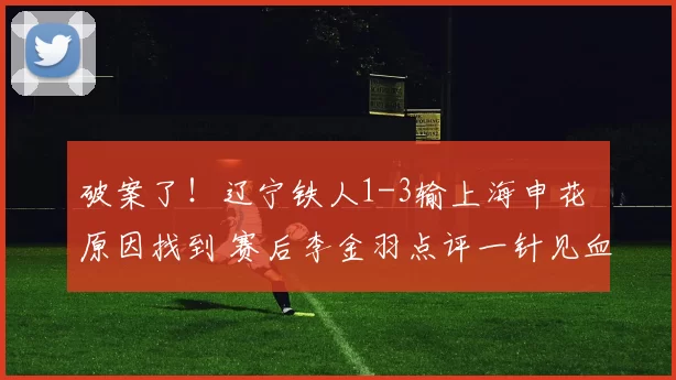 破案了！辽宁铁人1-3输上海申花 原因找到 赛后李金羽点评一针见血
